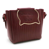 Women's Shoulder Bags - Maroon, Women Bags, Chase Value, Chase Value