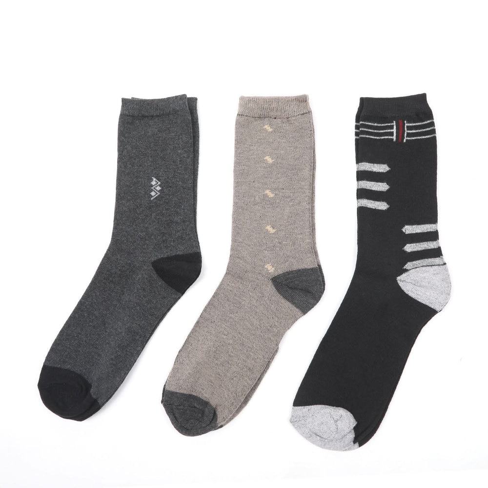 Men’s 3pcs Socks - Multi Color, Men's Socks, Chase Value, Chase Value