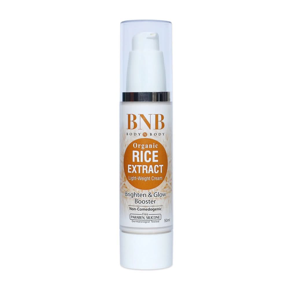 BNB Rice Brighten & Glow Cream 50ml, Skin Treatments, BNB, Chase Value