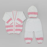 Newborn Boys Full Sleeves Suit - Pink, Newborn Boys Sets & Suits, Chase Value, Chase Value