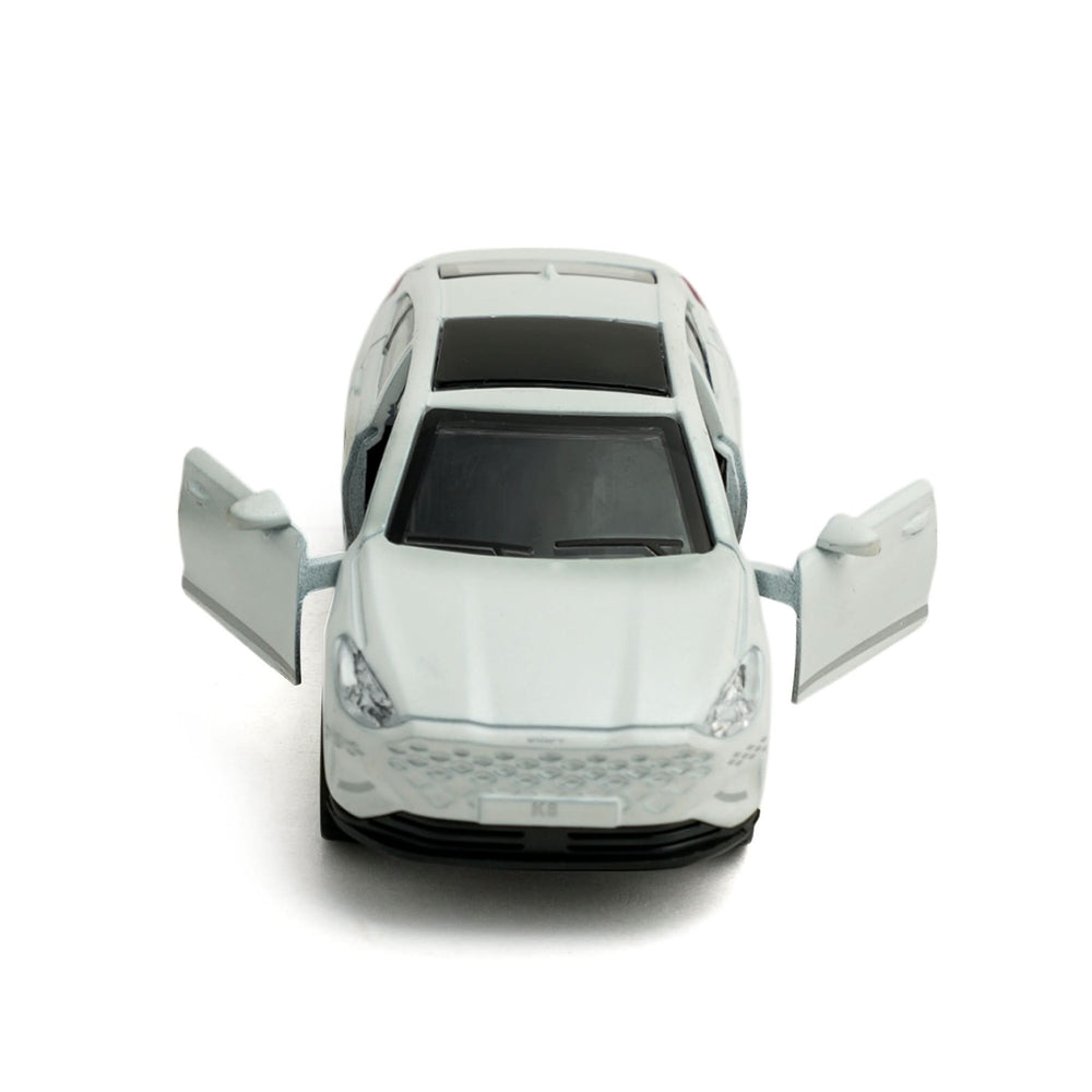 Die Cast Car With Light And Sound - White, Die-cast Model Car, Chase Value, Chase Value