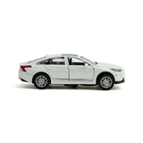 Die Cast Car With Light And Sound - White, Die-cast Model Car, Chase Value, Chase Value