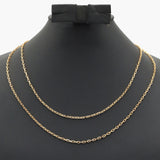 Women's Chain 2Pcs Set - Golden, Women Jewellery Set, Chase Value, Chase Value