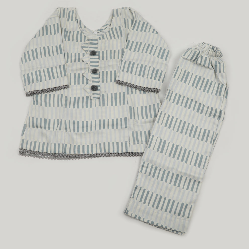 Girls Shalwar Suits - Multi Color, Girls Shalwar Kameez, Chase Value, Chase Value