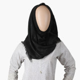 Women's Turkish Scarf - Black, Women Shawls & Scarves, Chase Value, Chase Value