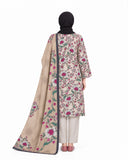 Al Jannat Dhanak Printed Suit - 3 Pc