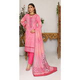 Bakht Lawn Digital Printed Embroidered Chicken Kari 3Pcs Unstitched Suit - SF-8043, Women, 3Pcs Shalwar Suit, Rana Arts, Chase Value