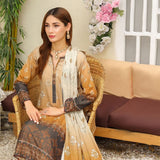Baree Zari Lawn Digital Printed 3Pcs Unstitched Suit With Lawn Dupatta - 10, Women, 3Pcs Shalwar Suit, Rana Arts, Chase Value