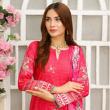 Bareera Zari Lawn Digital Printed 3Pcs Unstitched Suit With Lawn Dupatta - 4, Women, 3Pcs Shalwar Suit, Rana Arts, Chase Value