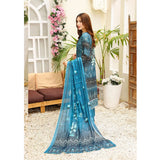 Baree Zari Lawn Digital Printed 3Pcs Unstitched Suit With Lawn Dupatta - 5, Women, 3Pcs Shalwar Suit, Rana Arts, Chase Value
