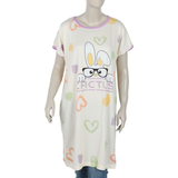 Women's Nighty T-Shirt - Fawn, Women Night Suit, Chase Value, Chase Value