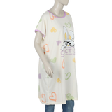 Women's Nighty T-Shirt - Fawn, Women Night Suit, Chase Value, Chase Value