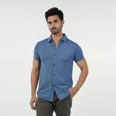 Men's Half Sleeves Front Open Polo T-Shirt, Men's T-Shirts & Polos, Chase Value, Chase Value