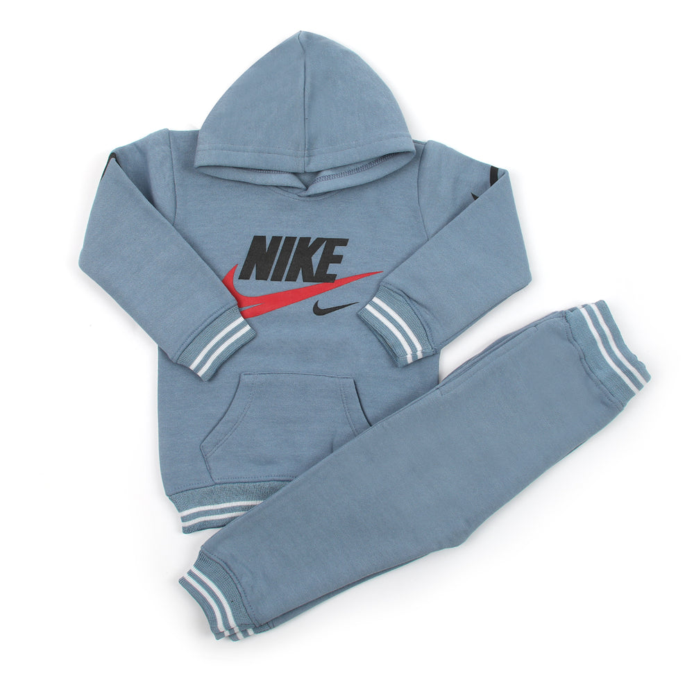 Boy's Full Sleeves Fleece Pajama Suit - Blue, Boys Sets & Suits, Chase Value, Chase Value