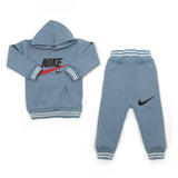 Boy's Full Sleeves Fleece Pajama Suit - Blue, Boys Sets & Suits, Chase Value, Chase Value