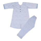 Girls Cotton 2Pcs Shalwar Suit - Blue, Girls Shalwar Kameez, Chase Value, Chase Value