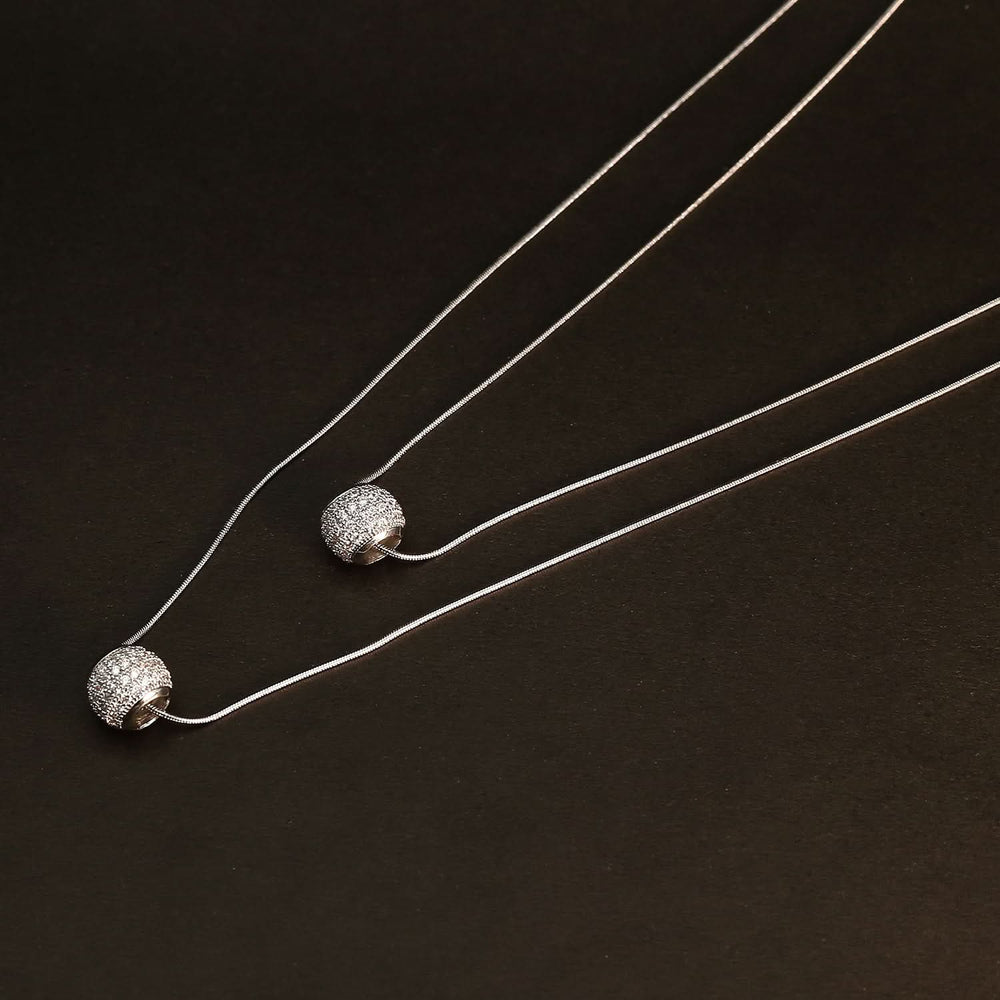 Women's Chain Mala - Silver, Women Chains & Lockets, Chase Value, Chase Value
