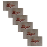 Table Mat Pack Of 6 - Brown, Mats, Chase Value, Chase Value