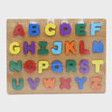 Wooden Puzzle Number & Words Large - Multi Color, Board Games & Puzzles, Chase Value, Chase Value