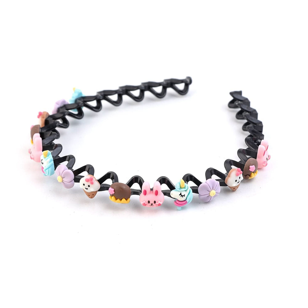 Baby Character Hair Band - Black, Girls Hair Accessories, Chase Value, Chase Value