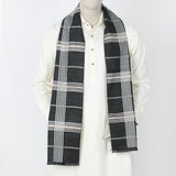 Men's Muffler - Black, Men's Shawls & Mufflers, Chase Value, Chase Value