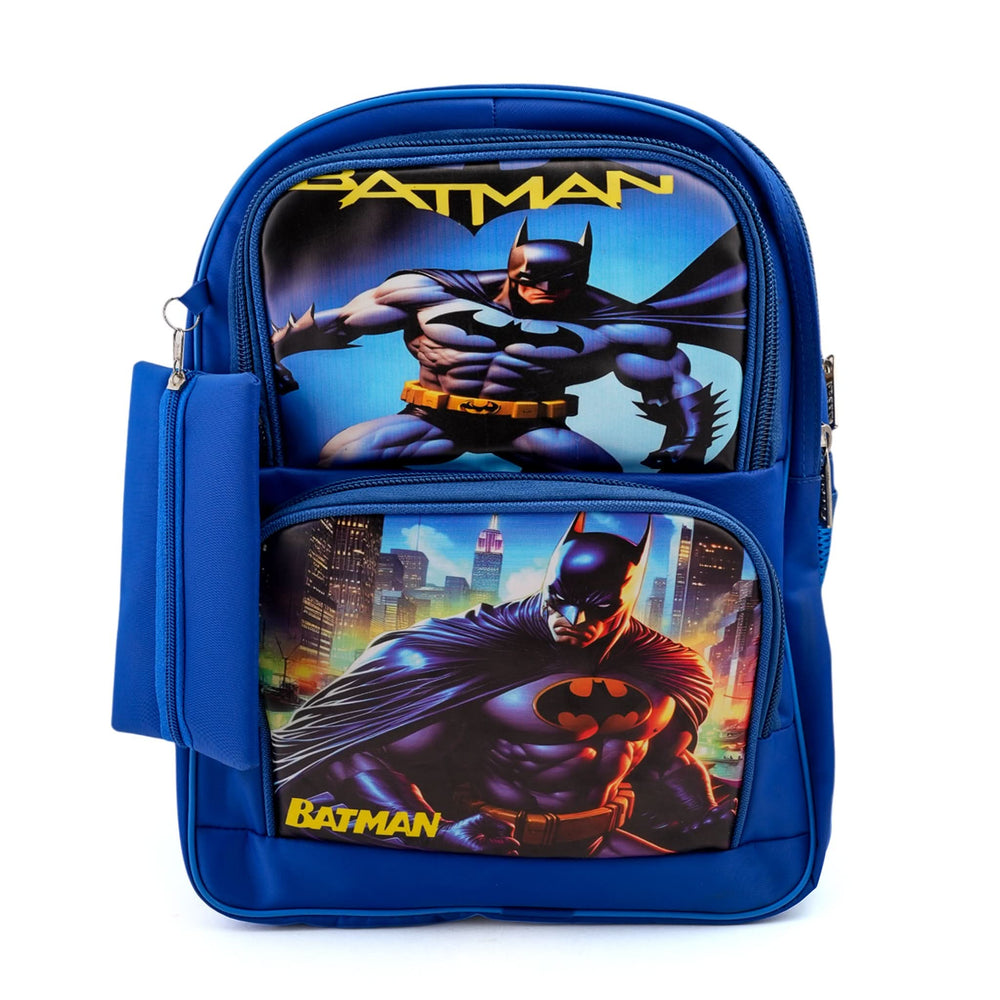 Kids School Backpack 15.5" Zee-218 - Blue, School Bags, Chase Value, Chase Value