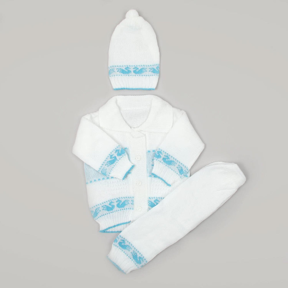 Newborn Boys Full Sleeves Suit - Blue, Newborn Boys Sets & Suits, Chase Value, Chase Value
