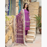 Schick Shahkar Viscose Boring Edition Unstitched 3Pcs Suit - 5, Women, 3Pcs Shalwar Suit, MI Creation, Chase Value