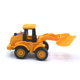 Construction Truck Pull-Back Counter Toy YM-F19 ST-02 - Mustard, Die-cast Model Car, Chase Value, Chase Value