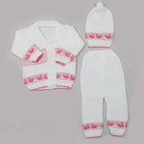 Newborn Boys Full Sleeves Suit - Pink, Newborn Boys Sets & Suits, Chase Value, Chase Value