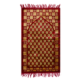 Jae-Namaaz (Prayer Mat) - Red, Prayer Accessories, Chase Value, Chase Value