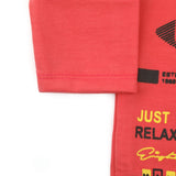 Newborn Boys Full Sleeves Suit - Red, Newborn Boys Sets & Suits, Chase Value, Chase Value