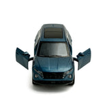 Die Cast Car With Light And Sound - Steel Green, Die-cast Model Car, Chase Value, Chase Value