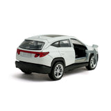 Die Cast Car With Light And Sound - White, Die-cast Model Car, Chase Value, Chase Value