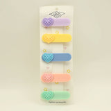 Girls Hair Pin Pack Of 5 - Multi Color, Girls Hair Accessories, Chase Value, Chase Value