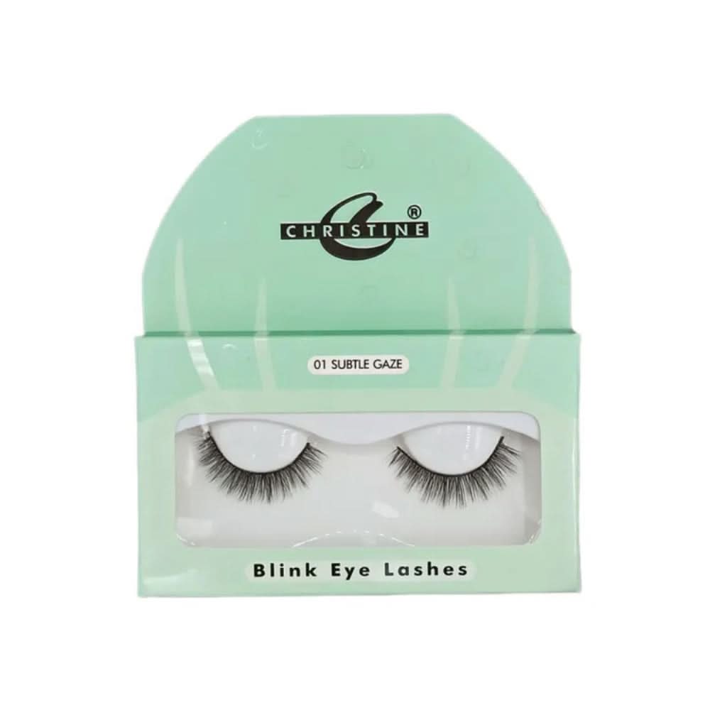 Christine Blink Eye Lashes 01 Subtle Gaze, Eyelashes, Christine, Chase Value