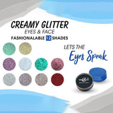 Christine Creamy Glitter For Eye & Face - Shade 02, Highlighter, Christine, Chase Value