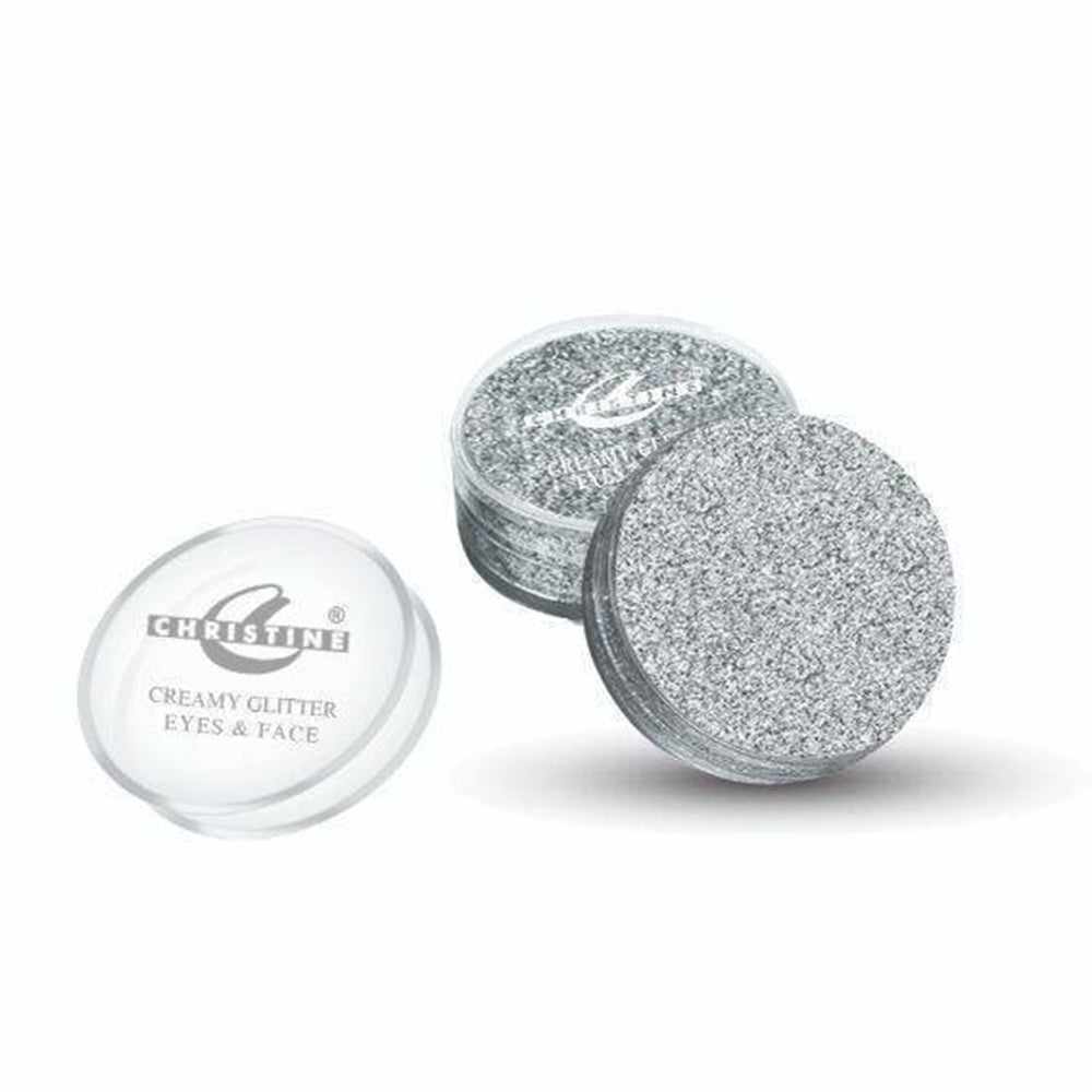 Christine Creamy Glitter For Eye & Face - Shade 02, Highlighter, Christine, Chase Value