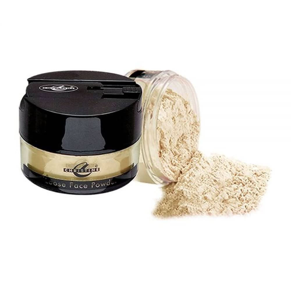 Christine Loose Face Powder - Shade 318 Natural Pink, Compact Powder, Christine, Chase Value