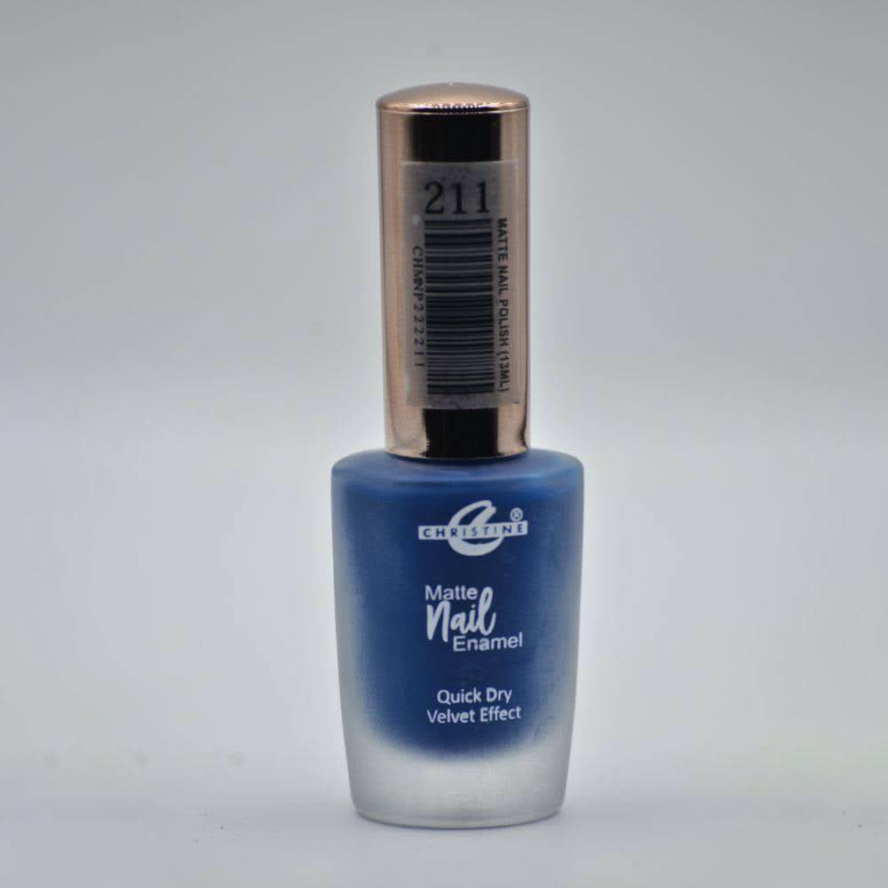 Christine Matte Nail Enamel Shade - 211, Nails, Christine, Chase Value