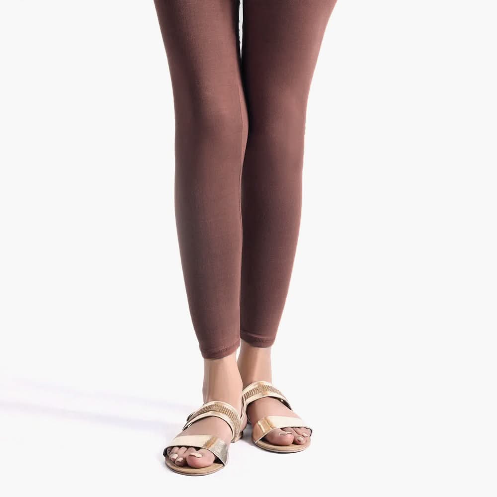 Women's Plain Tights 48'' - Coffee, Women Pants & Tights, Chase Value, Chase Value