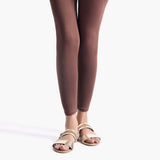 Women's Plain Tight - Coffee, Women Pants & Tights, Chase Value, Chase Value