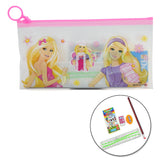 Pencil Pouch With Free Stationery Set - Pink, Stationery Pouch & Box, Chase Value, Chase Value