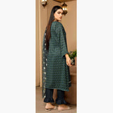 Nizha Linen Printed Luxury Zari Jacquard Unstitched 3Pcs Suit, Women, 3Pcs Shalwar Suit, Rashid Textiles, Chase Value