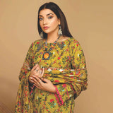 Nizha Linen Printed Luxury Zari Jacquard Unstitched 3Pcs Suit, Women, 3Pcs Shalwar Suit, Rashid Textiles, Chase Value