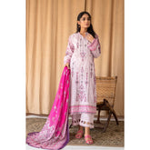 Rashid Chandni Printed Embroidered Lawn Unstitched 3Pcs Suit - 8032, Women, 3Pcs Shalwar Suit, Rashid Textiles, Chase Value