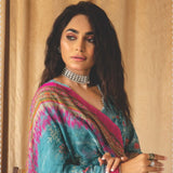 Rashid Chandni Printed Embroidered Lawn Unstitched 3Pcs Suit - 8033, Women, 3Pcs Shalwar Suit, Rashid Textiles, Chase Value
