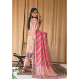 Rashid Chandni Printed Embroidered Lawn Unstitched 3Pcs Suit - 8038, Women, 3Pcs Shalwar Suit, Rashid Textiles, Chase Value