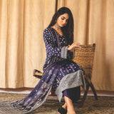 Rashid Chandni Printed Embroidered Lawn Unstitched 3Pcs Suit - 8039, Women, 3Pcs Shalwar Suit, Rashid Textiles, Chase Value