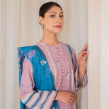 Rashid California Printed Embroidered Lawn Unstitched 3Pcs Suit - 8185, Women, 3Pcs Shalwar Suit, Rashid Textiles, Chase Value